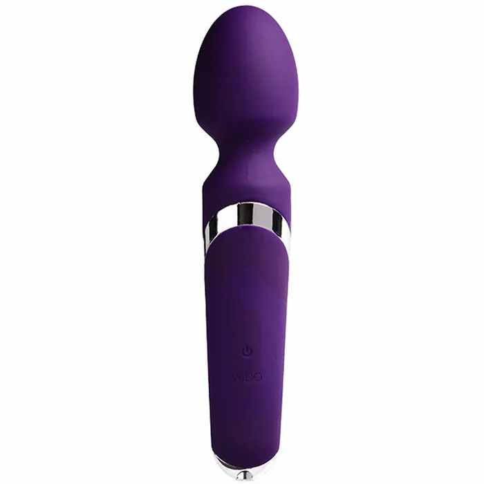 VeDO Vibrators Wanda Rechargeable Wand Deep Purple VeDO Vibrators Wanda Rechargeable Wand Deep Purple