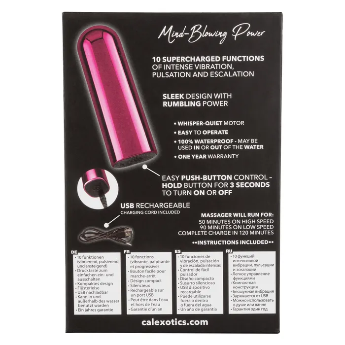 Vibrators CalExotics Glam Pink Vibrators CalExotics Glam Pink