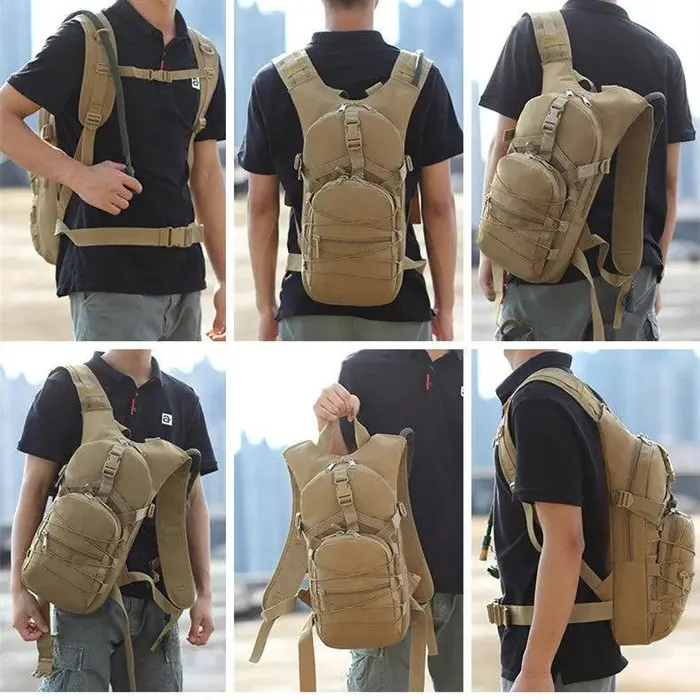 Vibrators cj Oxford Cloth Sports Backpack Outdoor Water Bag Backpack