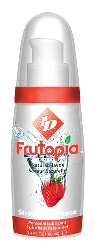 Vibrators ID Lubricants ID Frutopia Natural Flavor Strawberry 34 Oz
