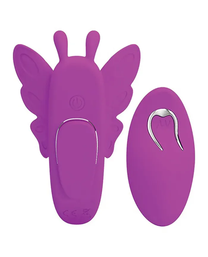Vibrators Pretty Love Pretty Love Romance Aileen Magnetic Butterfly Panty Vibe