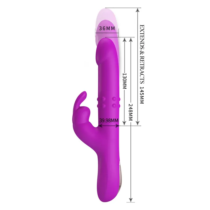 Vibrators Pretty Love Reese Purple Pretty Love