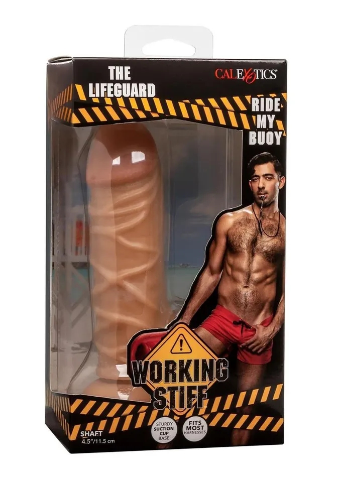 Working Stiff Female Sex Toys Working Stiff The Lifeguard Realistic Posable Dildo with Suction Cup