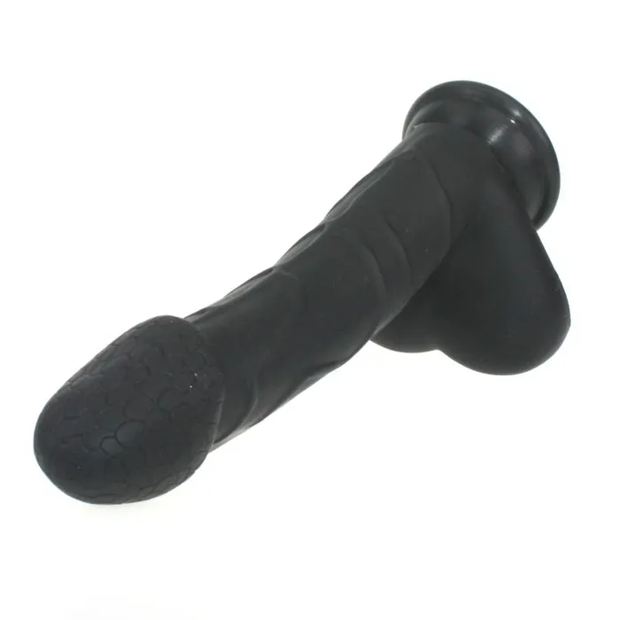 XMEN Dildos Realistic Cock w Balls Black