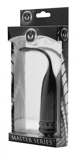 XR Brands Master Series Anal Cadence Vibrating Silicone Sound Black