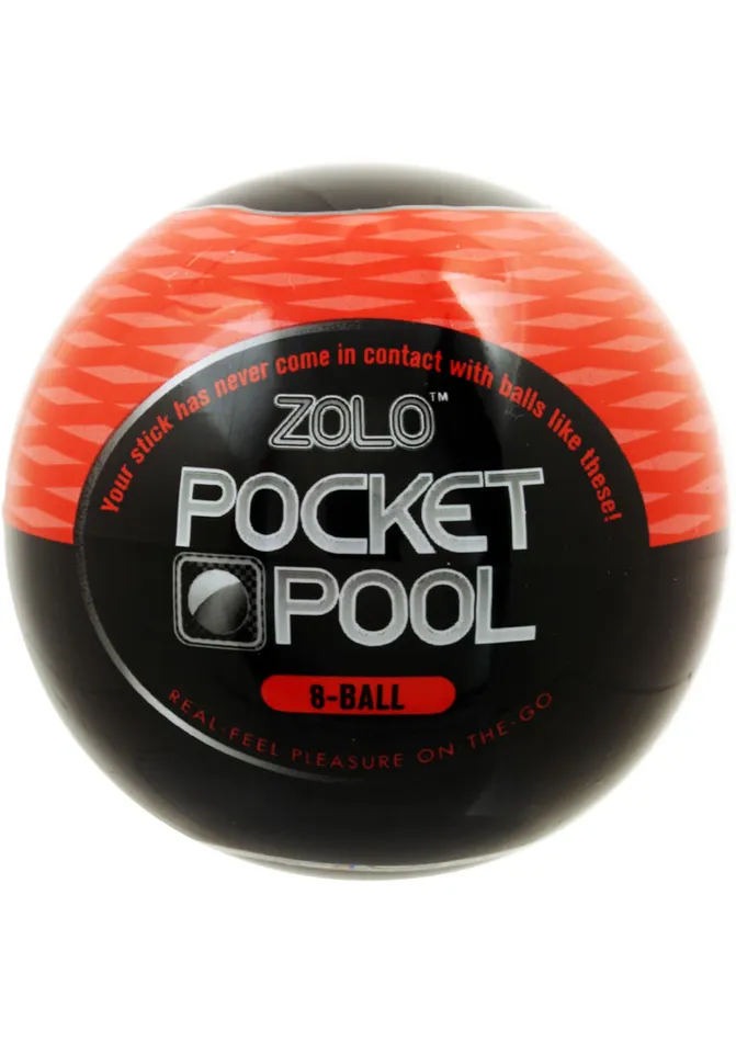 Zolo Male Sex Toys ZOLO Pocket Pool 8 Ball Masturbator Sleeve